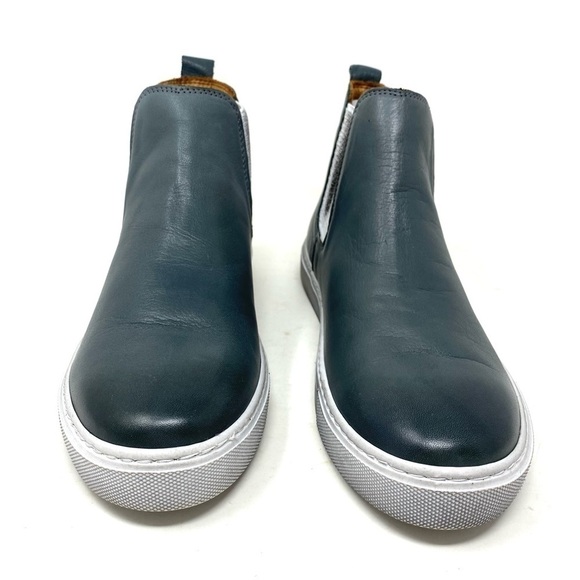 Bueno Rant Leather distressed sneakers in Ash - Picture 4 of 6